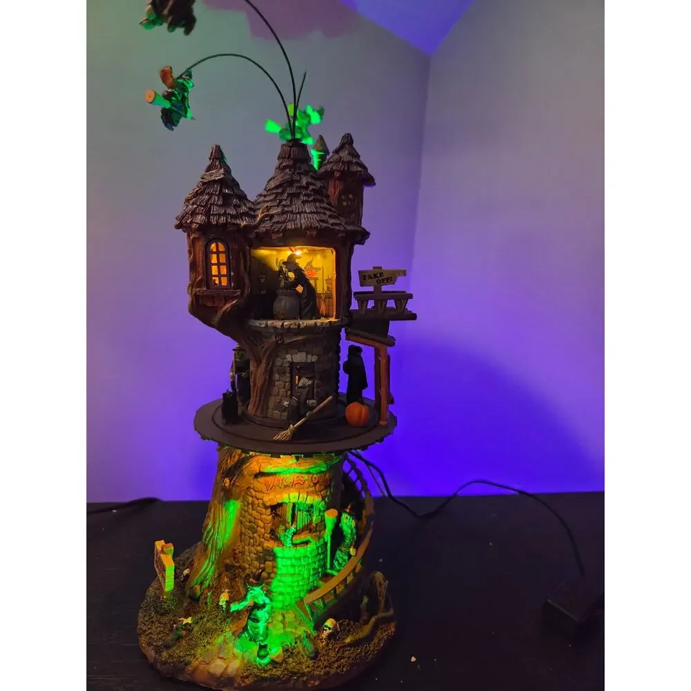 LEMAX Spooky Town Witches Tower #85301